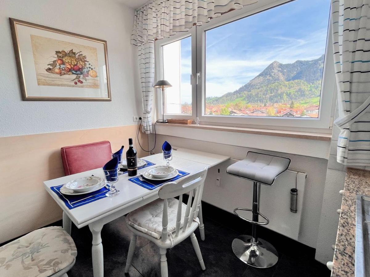 Grosszuegige Wohnung, Bergblick, Vintage Sonthofen Dış mekan fotoğraf
